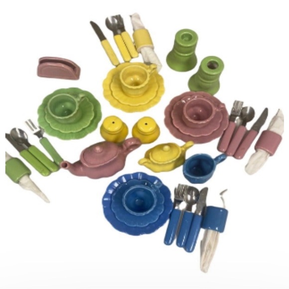 Frenzy Toys Accents Frenzy Toys Vintage Ceramic Tea Set Poshmark